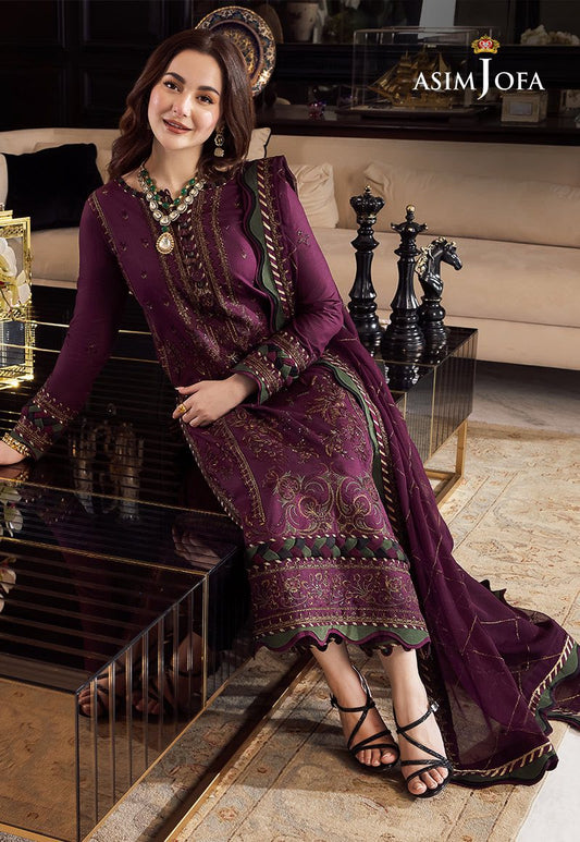 ASIM JOFA 3 PC Dhanak Winter Collection